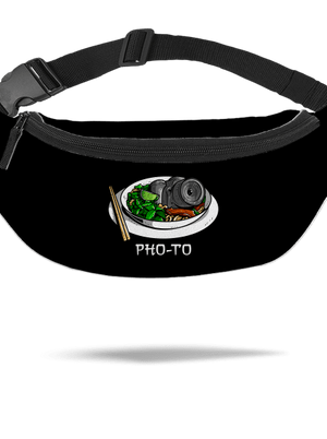 Pho-to övtáska Black