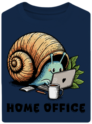 Sneka home office unisex túlméretezett póló Midnight Blue