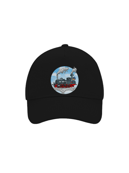 Kéményfüst baseballsapka Black