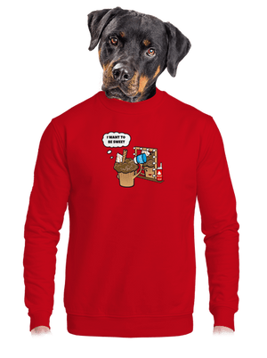 Sweet muffin unisex crewneck Red