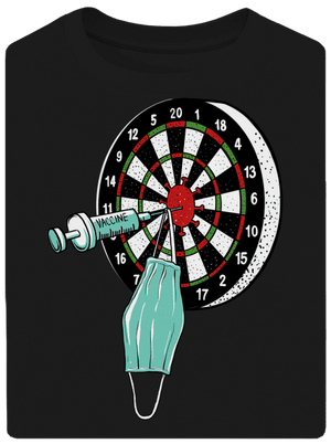 Közbelépés unisex túlméretezett póló Black