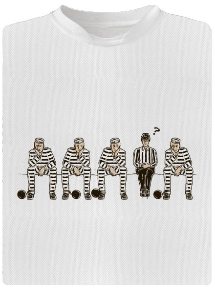 Nem bűnös gyerek sport póló White