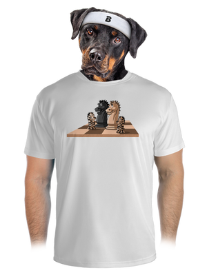 Sakkcsalád férfi sportpóló White