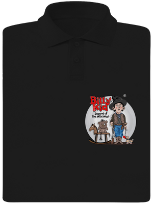 Billy The Kid férfi pólóingek Black