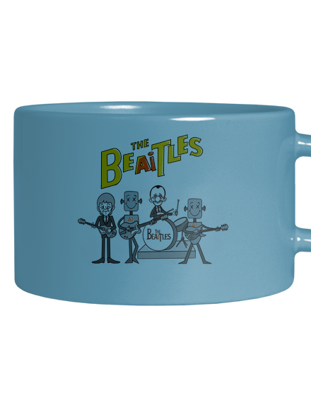 AI Beatles macaron bögre Blue Macaron