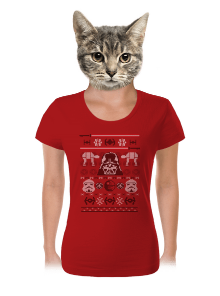 Vadert egy pulóveren női póló Red Mal