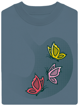 A hasban unisex crewneck Nordic Blue