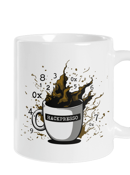 Hackpresso  hagyományos bögre White