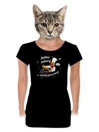 női póló elasztikus alsó szegéllyel