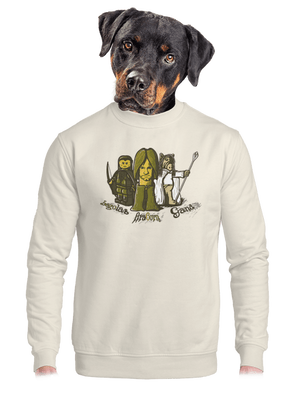 Nemzetközösség unisex crewneck Off White