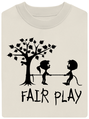 Fair play unisex crewneck Off White