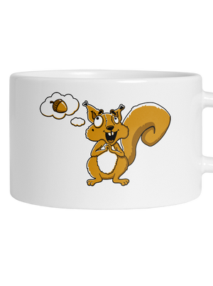 Jégkorszak macaron bögre White