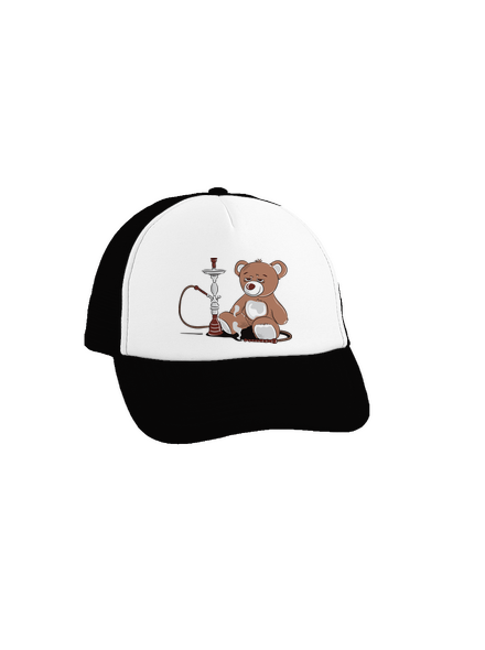 Vízipipa teherautós sapka Black cap