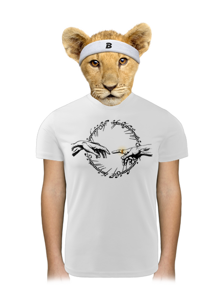 God of ring gyerek sport póló White