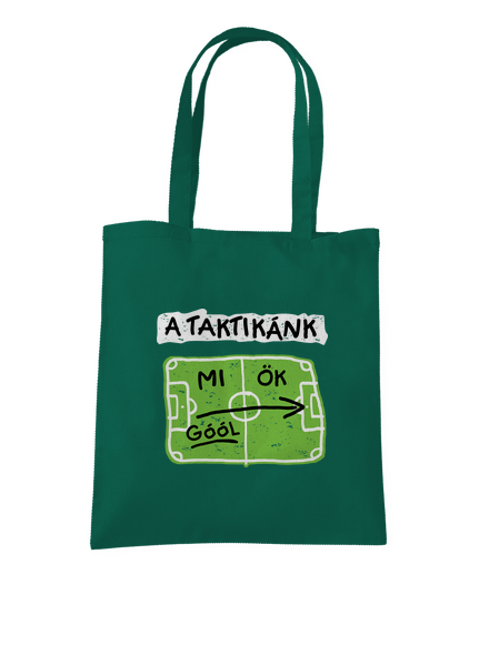 A futballtaktikánk táska Bottle Green