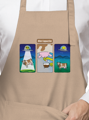 Alien Cappuccino kötény Rope