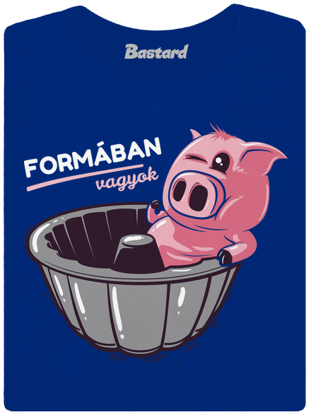 Formában női póló Royal Blue Mal