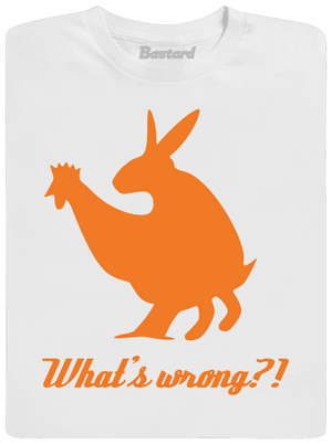 What's wrong férfi hosszú ujjú póló White