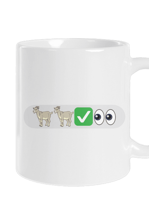 Emoji hagyományos bögre White