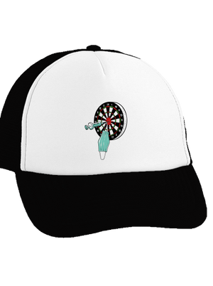 Közbelépés teherautós sapka Black cap