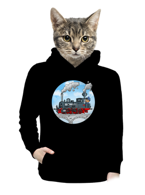 női kenguruzsebes pulóver