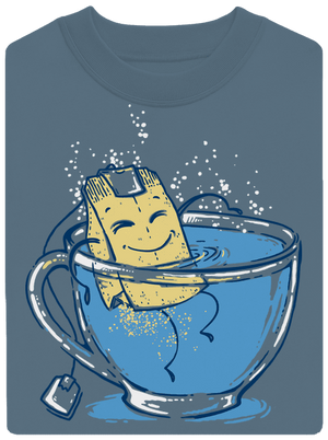 Lazítás unisex crewneck Nordic Blue