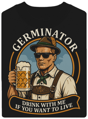 Germinator unisex crewneck Black