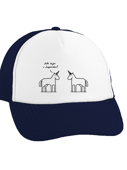 Pornókürt teherautós sapka French Navy cap