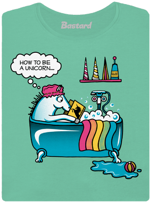 Mi kell az egyszarvúvá váláshoz prémium női póló Mint Mal