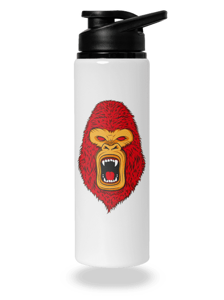 Gorilla face kulacs White