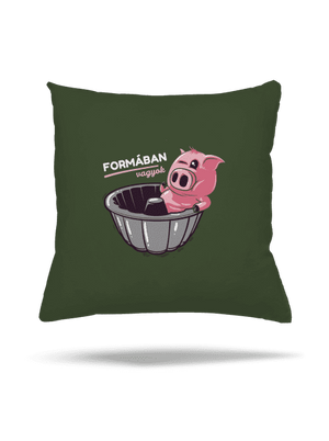 Formában párna Olive Green