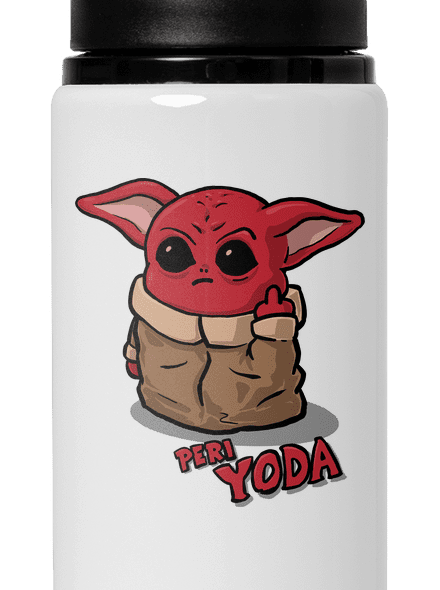 Peri Yoda kulacs White