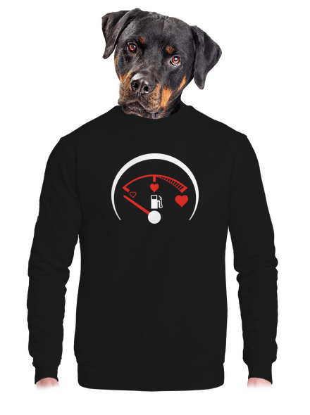 Tele kérem unisex crewneck Black