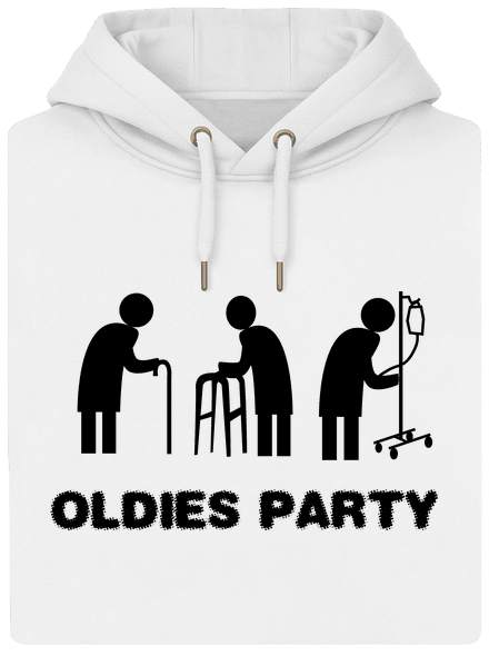 Oldies party unisex prémium pulóver Snowwhite