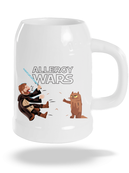 Allergy Wars söröskorsó White