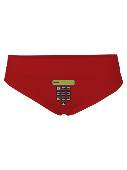 PIN női bugyik Red Mal