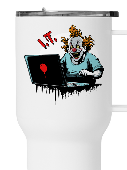 I.T. Clown termosz bögre White