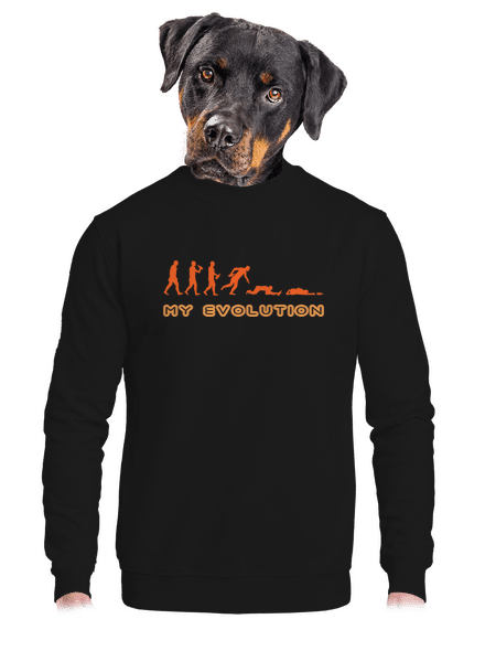 My Evolution unisex crewneck Black
