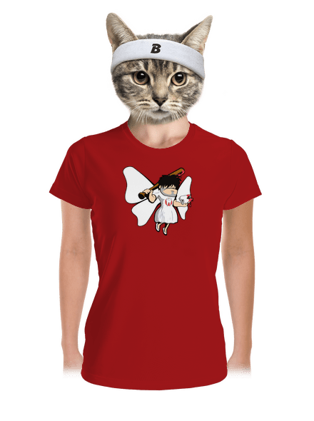 Fogtündér női sportpóló Red Mal