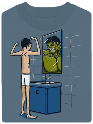Hulk unisex crewneck Nordic Blue