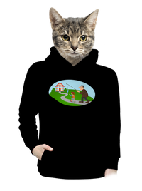női kenguruzsebes pulóver