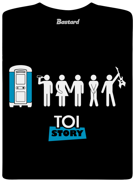 Toi Story gyerek póló Black