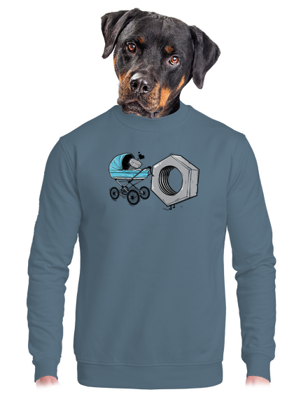 Anya csak egy van unisex crewneck Nordic Blue
