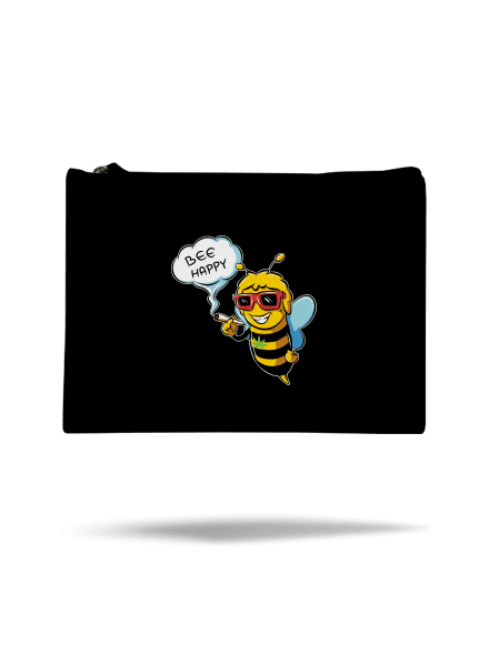 Bee happy kis táska Black