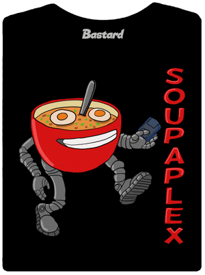 Soupaplex prémium női póló Black