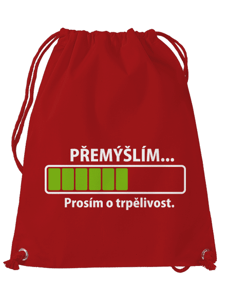 Gondolkodom hátizsák Red Mal
