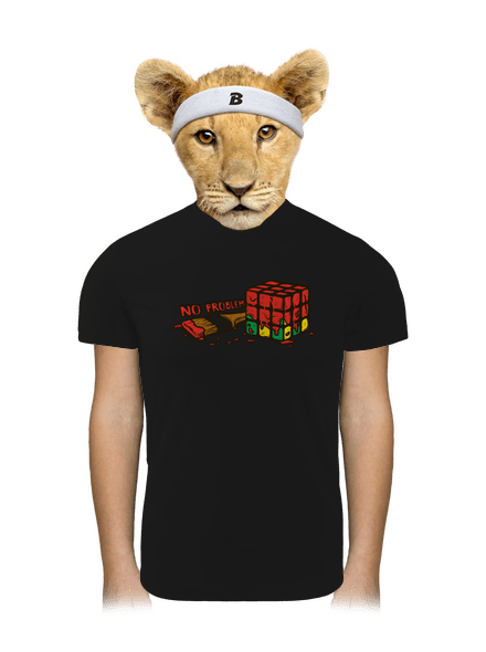 No problem gyerek sport póló Black