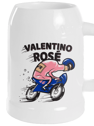 Valentino Rosé söröskorsó White