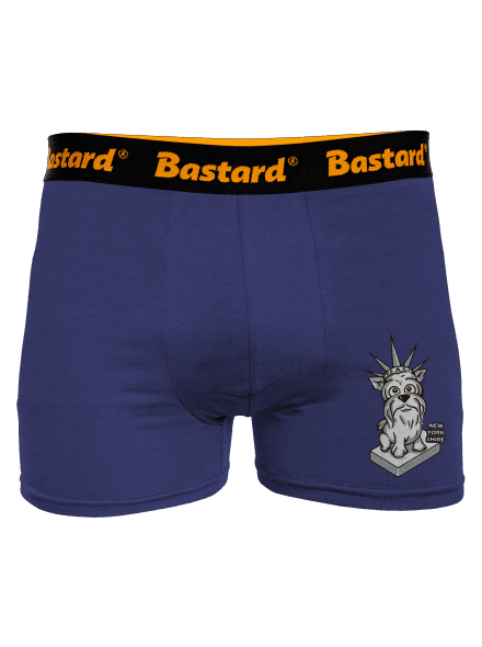 New Yorkshire boxeralsó Blue Navy