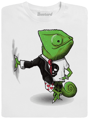 Az álcázás mestere férfi hosszú ujjú póló White